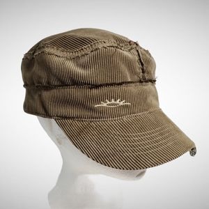 Cov-ver Your World Distressed Olive Green Hat